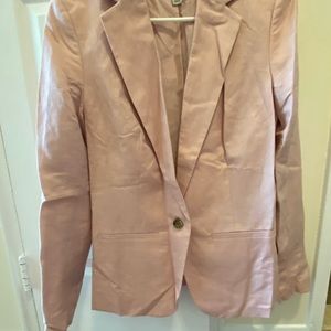 Womens pale pink blazer